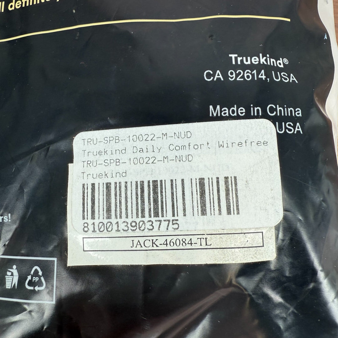 Truekind Daily Comfort Wireless Shaper Bra Womens Medium Nude Full Coverage