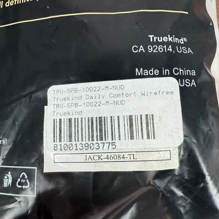 Truekind Daily Comfort Wireless Shaper Bra Womens Medium Nude Full Coverage