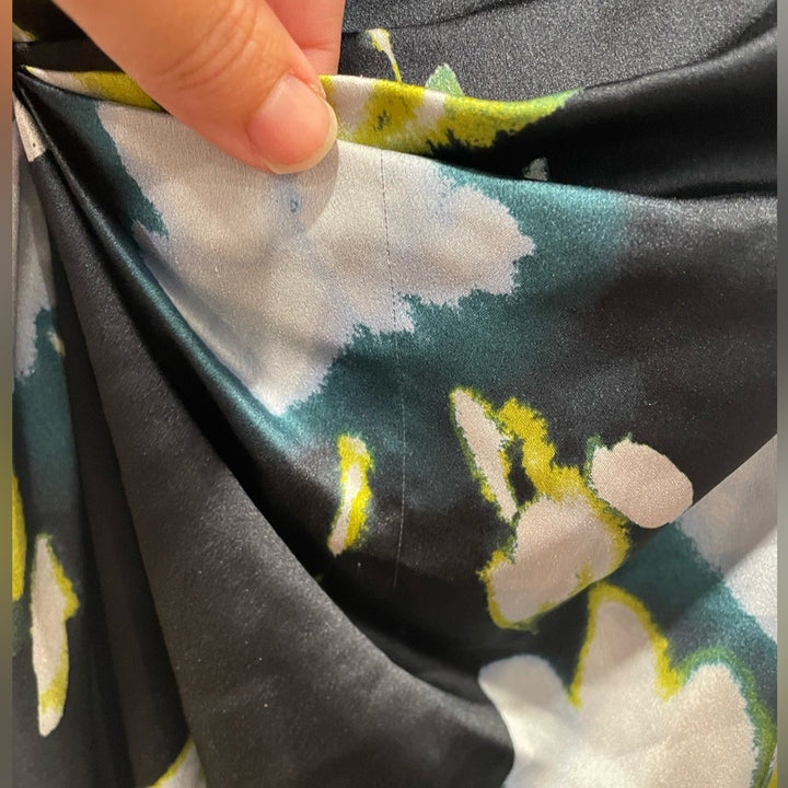 Tanya Taylor Luna Floral Gathered Maxi Dress Size 0