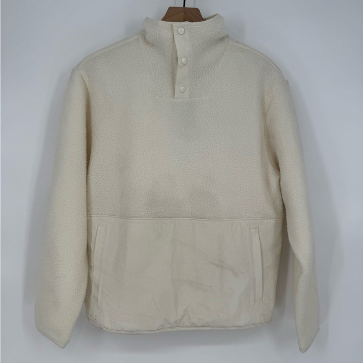 Allbirds Women's Fluff Fleece Pullover Natural White Size S