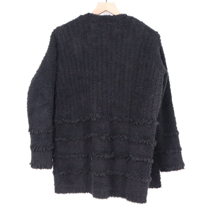 Barefoot Dreams CozyChic Boardwalk Cardigan Black XS Cozy Knit