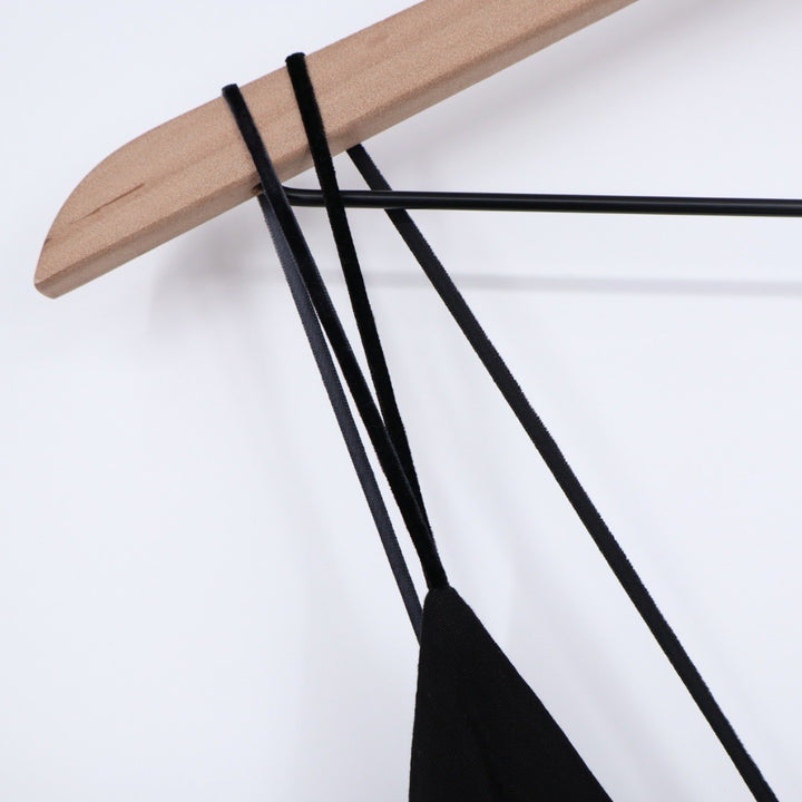 JOES JEANS Black Spaghetti Strap Maxi Dress Size L