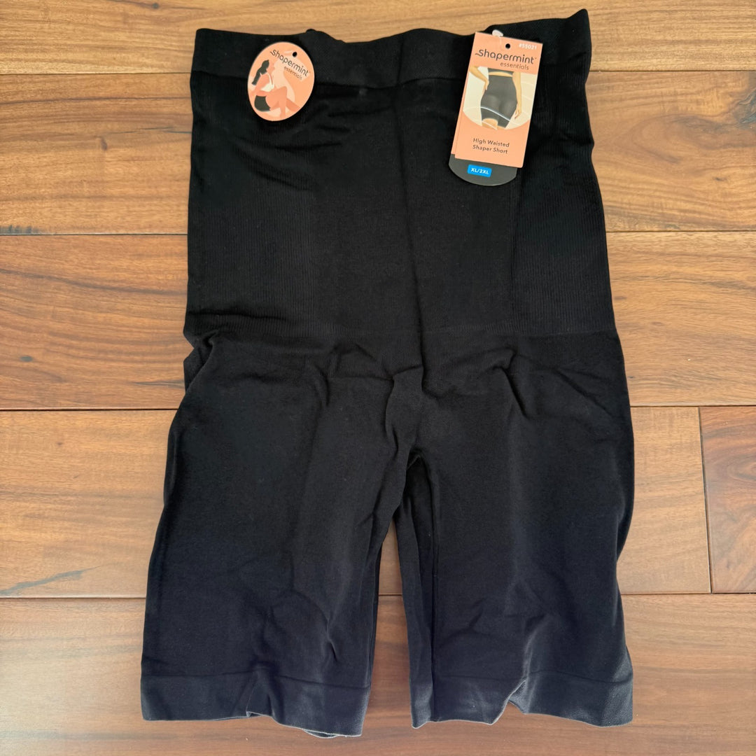 Shapermint Essentials All Day Every Day High-Waisted Shaper Shorts Womens XL/2XL