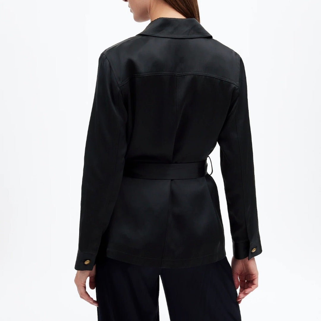 Madewell Double-Faced Satin Safari Jacket Size XXS