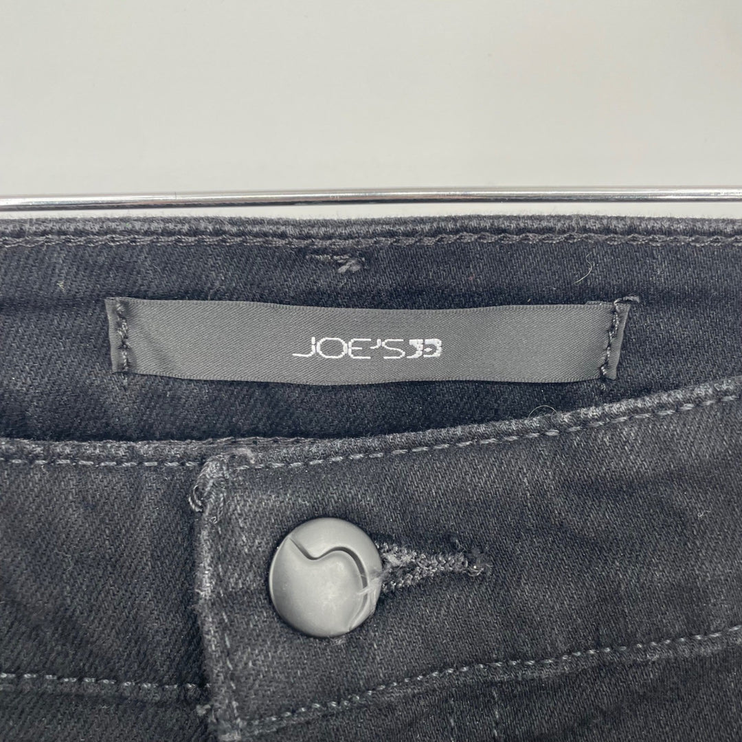 JOE'S Jeans Size 30 KIMORA Blue Black Denim Cropped Cuffed Ankle Pants