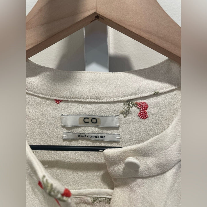 Co Half Placket Blouse Size L