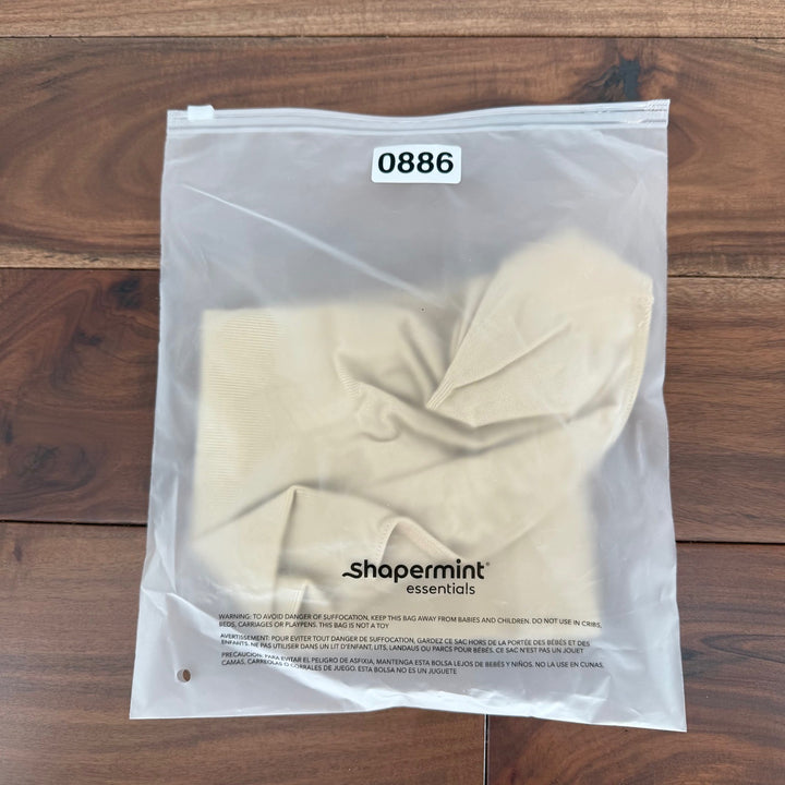 Shapermint Essentials High Waisted Shaping Briefs Beige XL 2XL