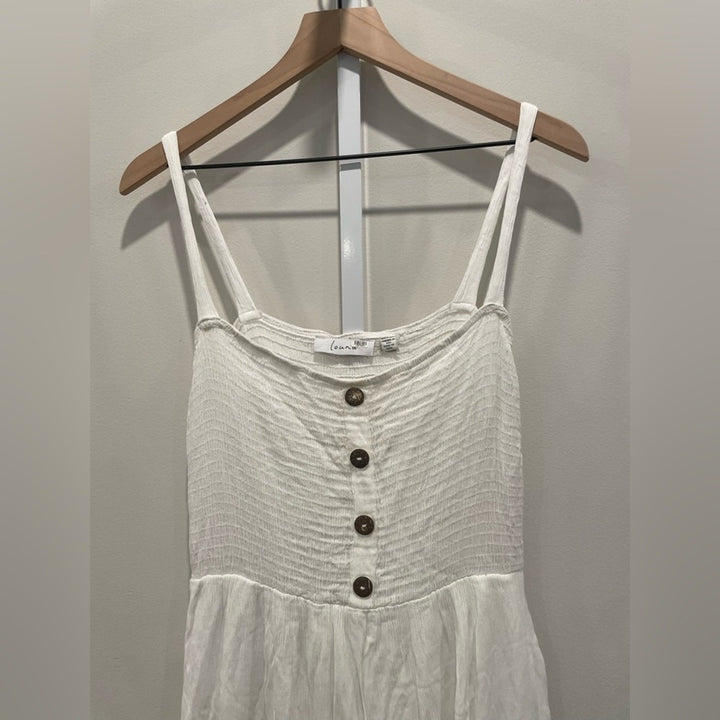 Louna Three Button Midi Dress Size M