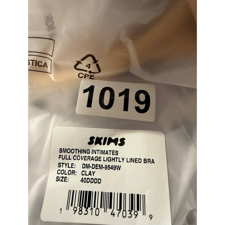 SKIMS Smoothing Intimates Full Coverage Lightly Lined Bra Clay 40DDDD