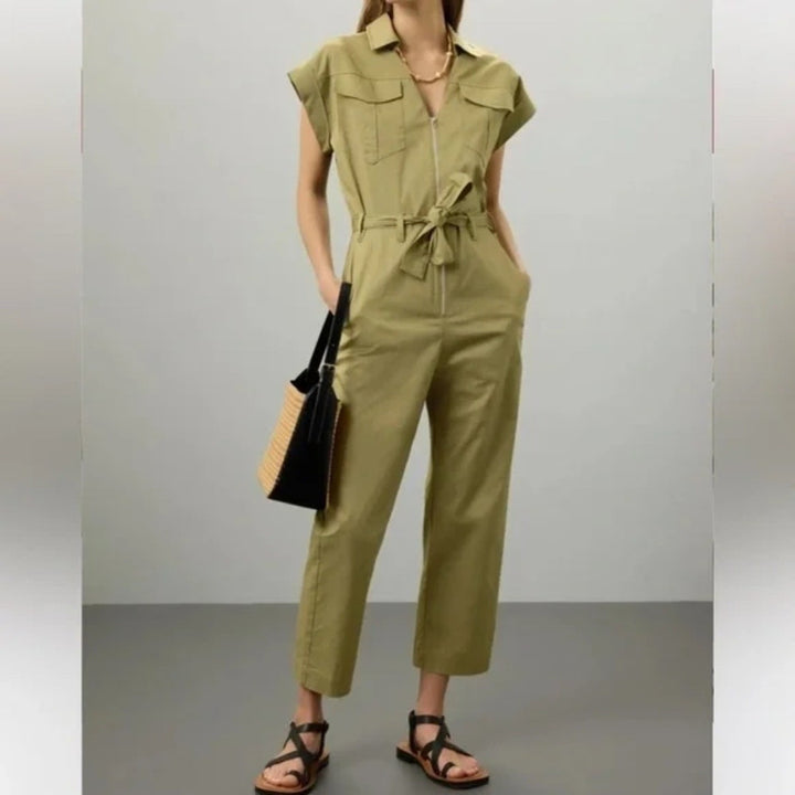 Marissa Webb X RTR Dolman Utility Jumpsuit Size 6