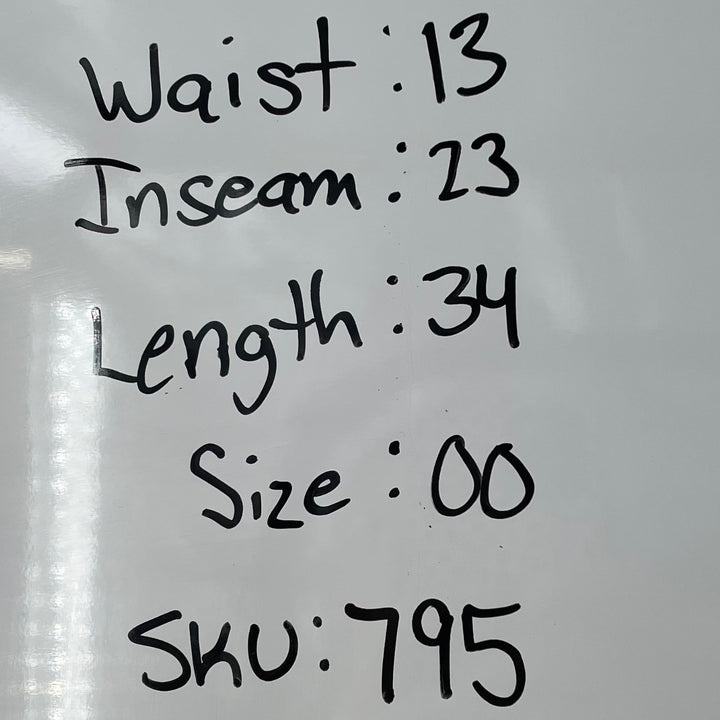 Babaton 1-01 Black Cropped Drawstring Hem Wide Leg Pants Size 00