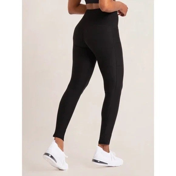 EMPETUA High Waisted Shaping Leggings XL Black Comfort Stretch