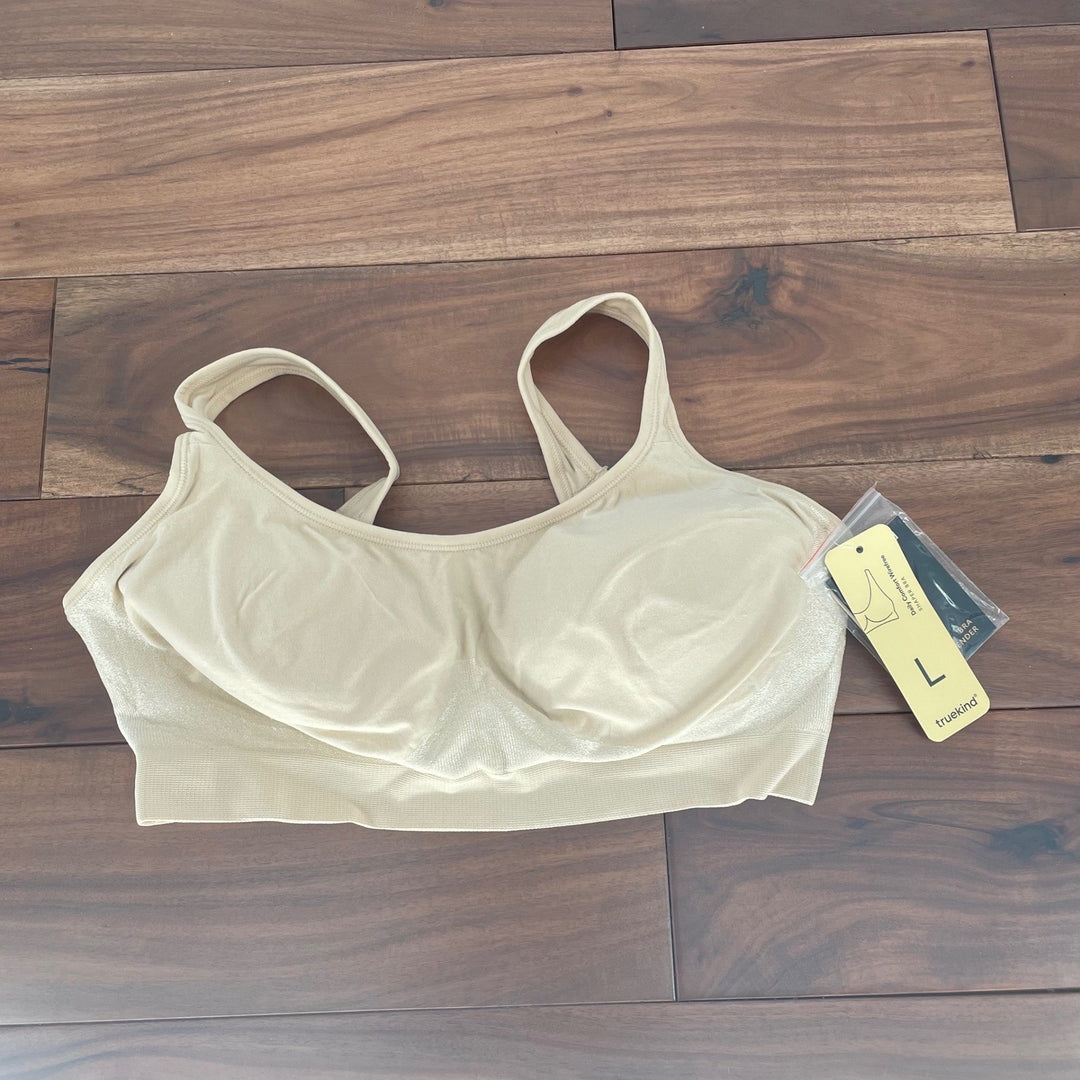 Truekind Daily Comfort Wirefree Shaper Bra 1352 Chai L