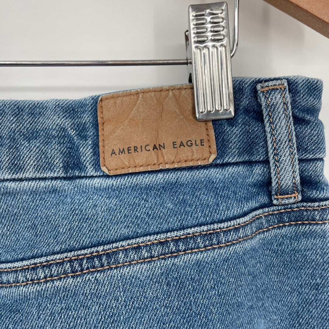 American Eagle Womens Jeans Size 16 Standard Regular Wash Stretch Denim