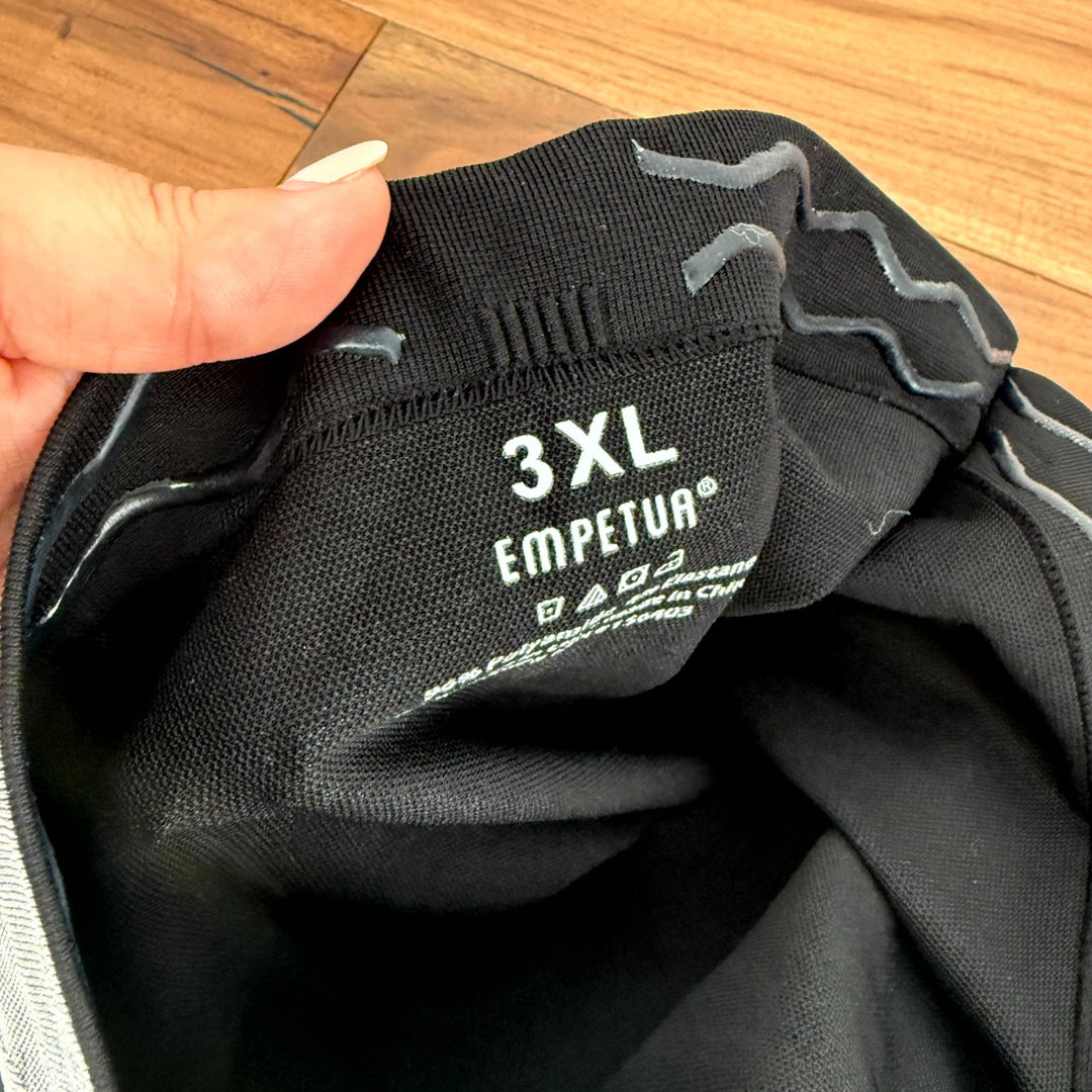 Shapermint Empetua High Waisted Shaping Ankle Leggings Womens 3XL Black Yoga