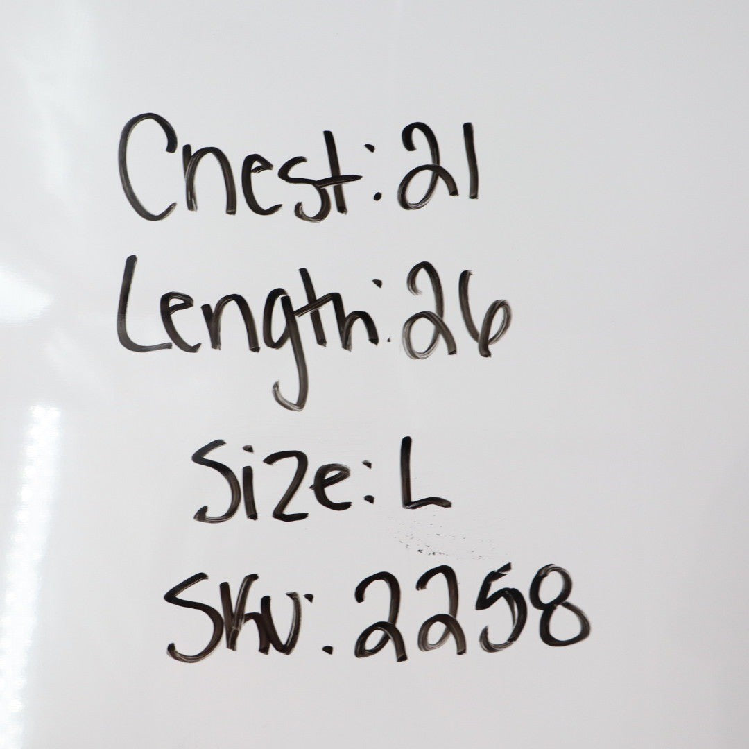 American Giant Classic V Neck T Shirt Black Made in USA Size Large Womens