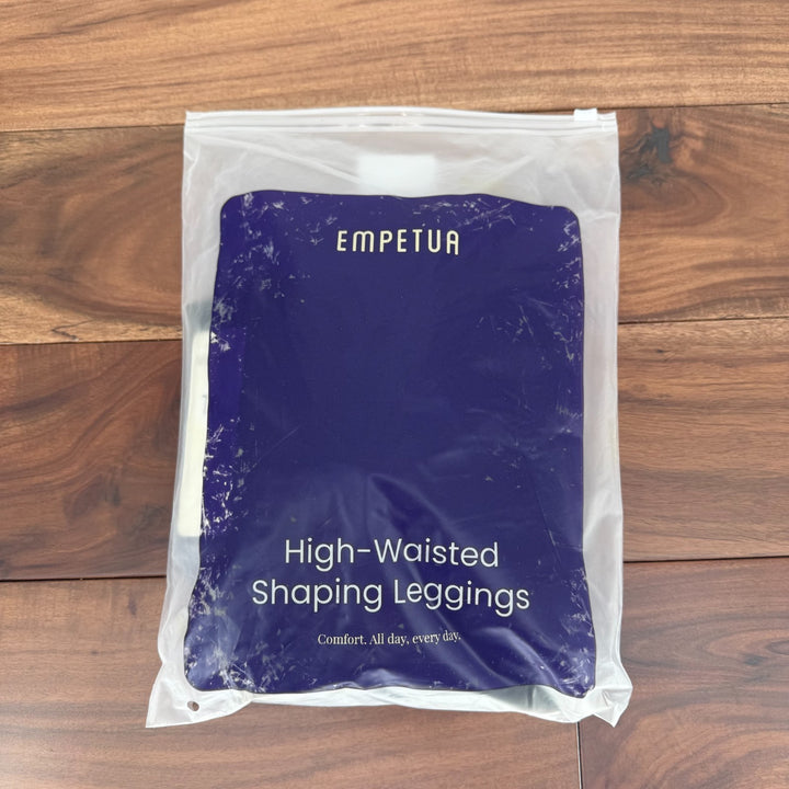 Shapermint Empetua High Waisted Shaping Ankle Leggings Womens 2XL Black Opaque