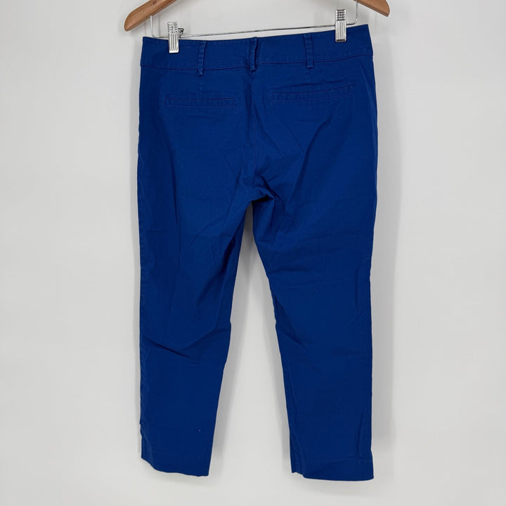 7th Avenue Design Studio New York & Company Royal Blue Capri Pants Size 2