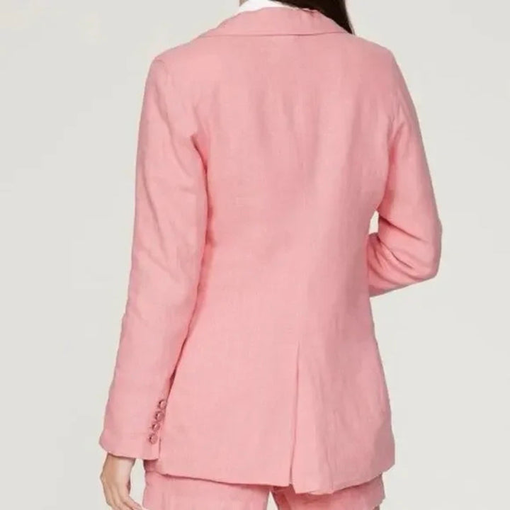 DL1961 Pink Linen Blazer Size M