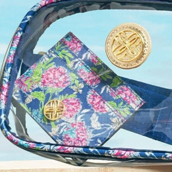 Lilly Pulitzer Dahlia Delicious Accesso Card Holder