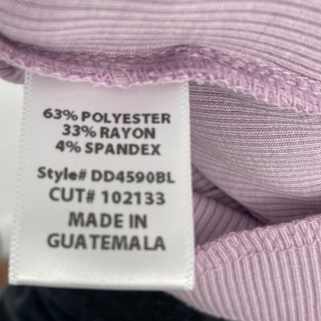 FORE Cut Out Twist Front Ribbed Maxi Dress Lilac XL