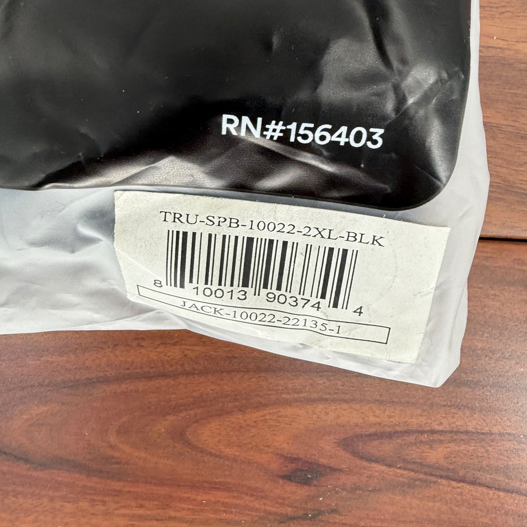 Truekind Daily Comfort Wirefree Shaper Bra Black 2XL New Support Everyday