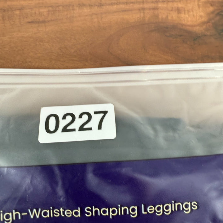 Shapermint Empetua High Waisted Shaping Ankle Leggings Womens XL Blue Seamless