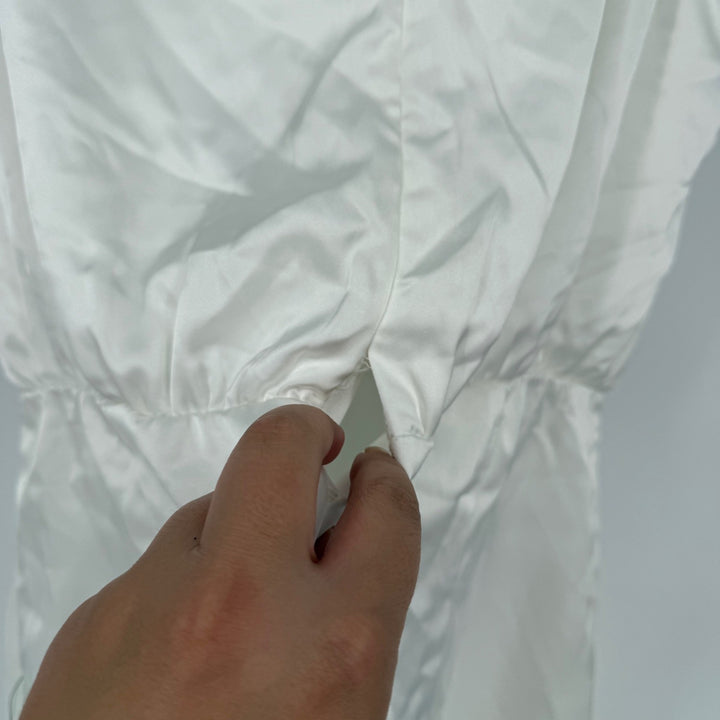 Lulus White Mock Neck Sleeveless Mini Dress Party Cocktail NWT Medium