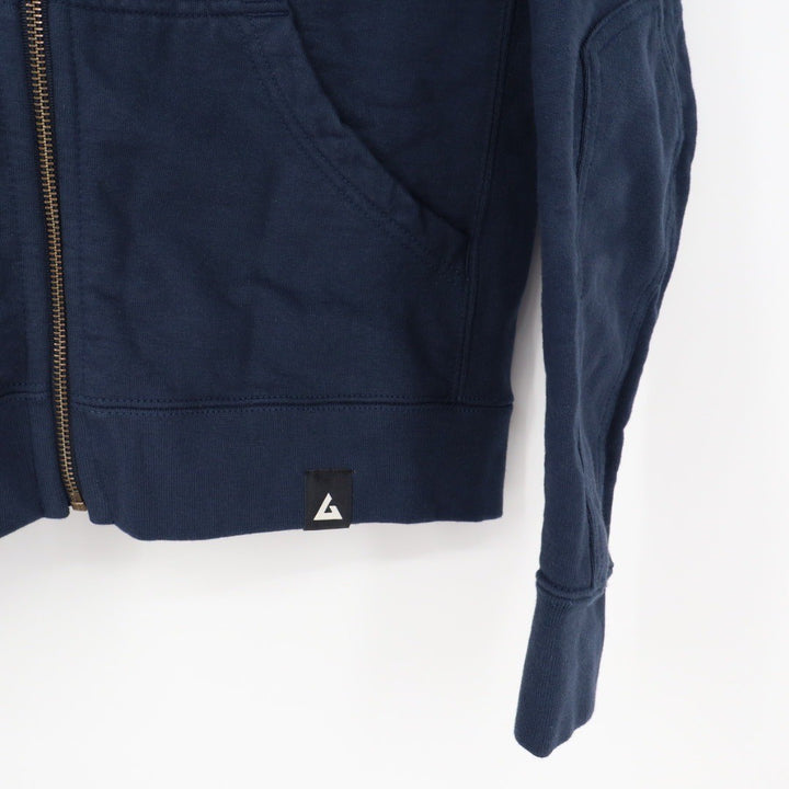 American Giant Relaxed Classic Full Zip Oxford Blue Cotton XS Hoodie Made in USA