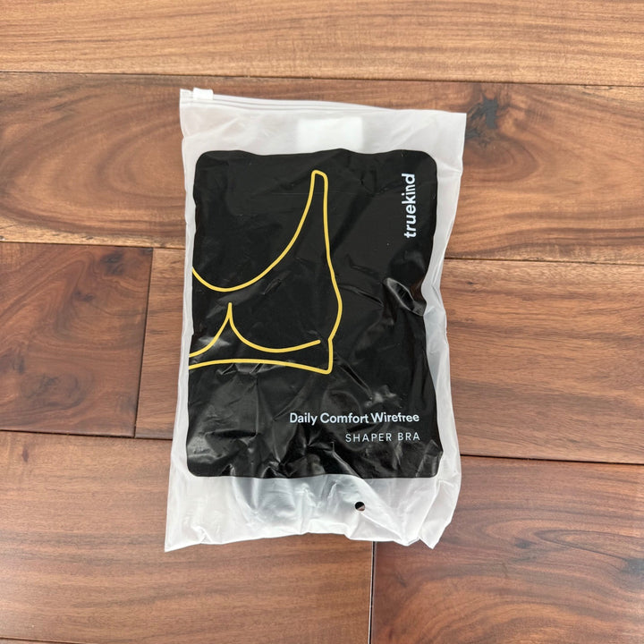 Truekind Daily Comfort Wirefree Shaper Bra Black Size L