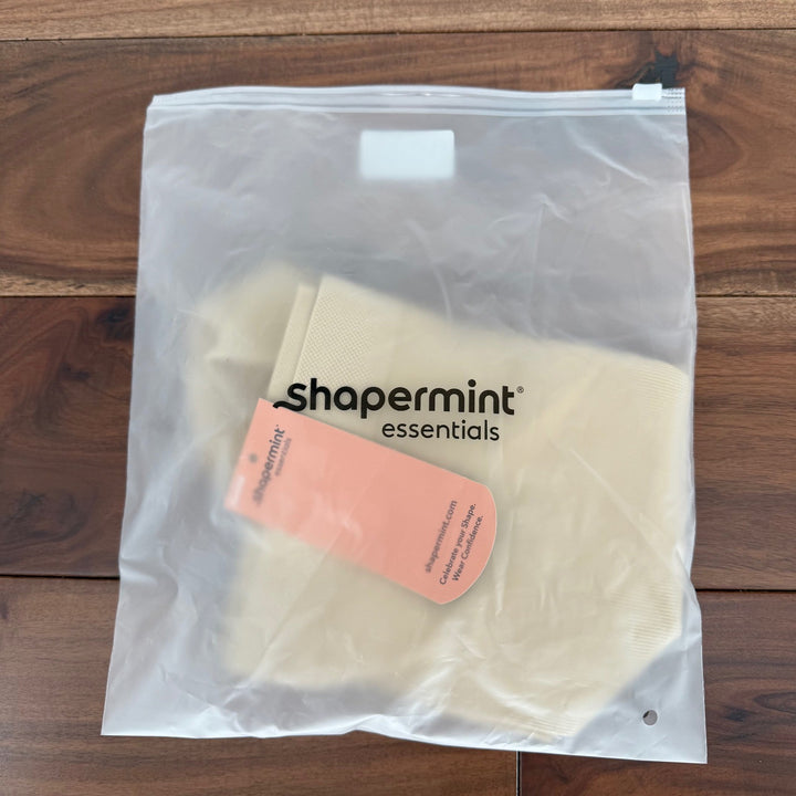 Shapermint Essentials High Waisted Shaping Briefs Beige XL 2XL