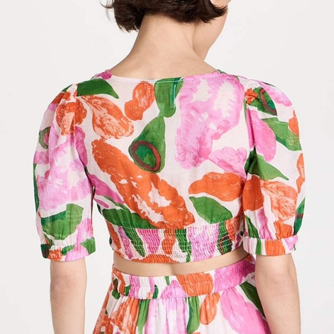 Banjanan Floral Aurora Top Size M