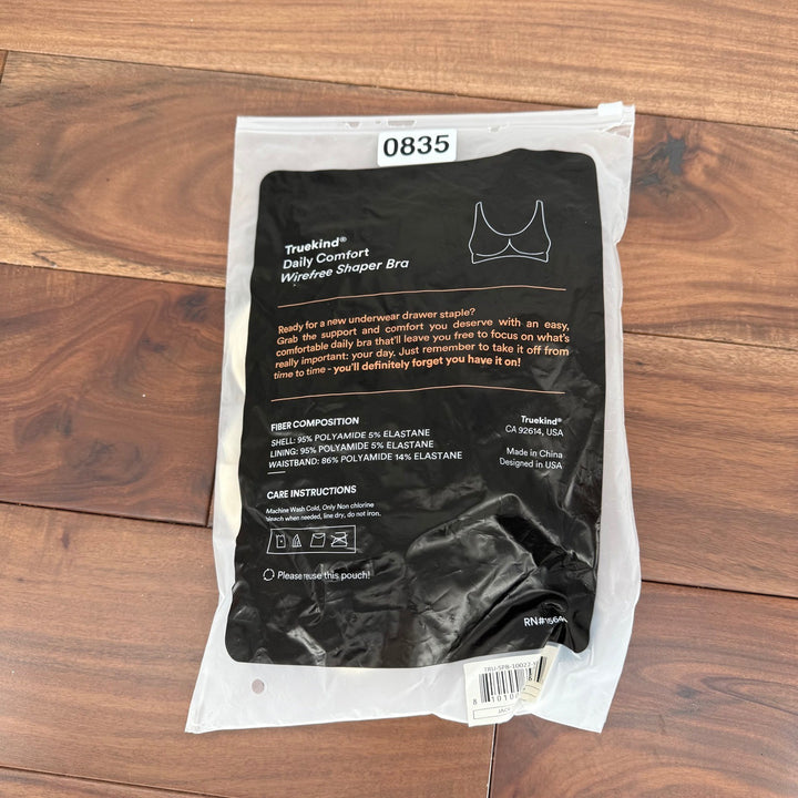 Truekind Daily Comfort Wirefree Shaper Bra XL Beige