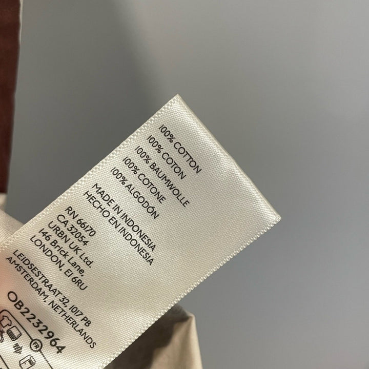 BDG Eva Tie-Front Ruched Strap Trapeze Mini Dress Size XXS