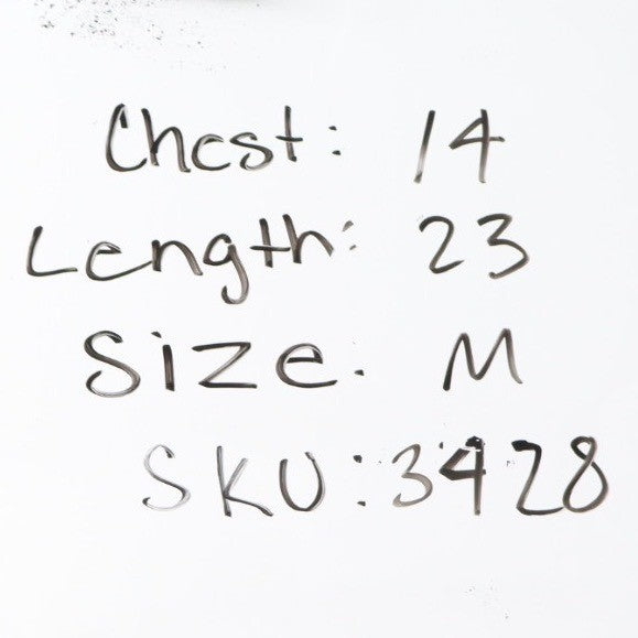 American Giant Black Ribbed Tank Top Women Size M Made in USA