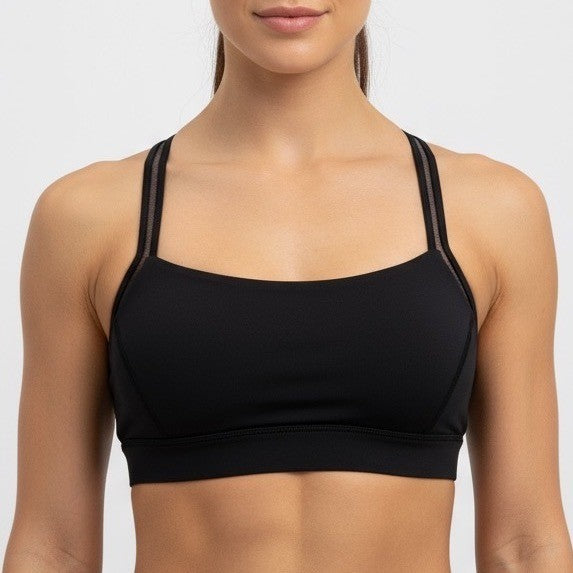 Lululemon Black Sports Bra Size 4