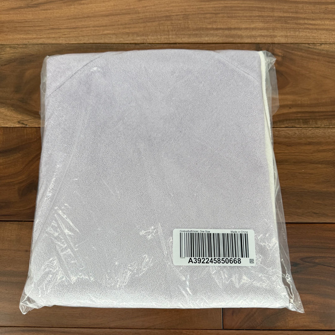 Barefoot Dreams CozyChic Ultra Lite Ocean Breeze Poncho Womens Soft Violet Ombre