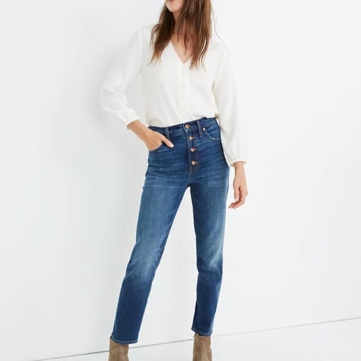 Madewell The Perfect Vintage Crop Jeans Size 26