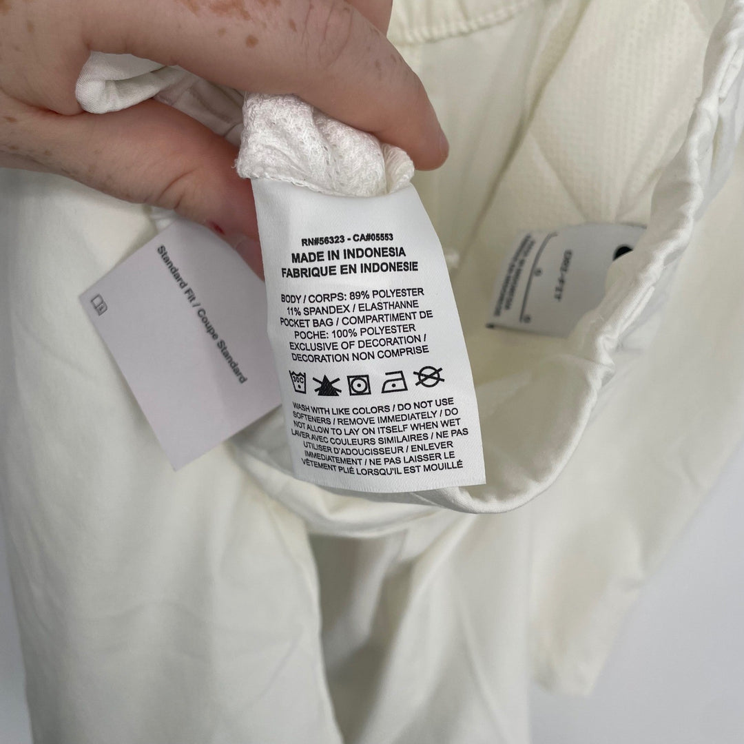 Nike Victory Golf Shorts Womens L White DA3209-100 Dri-FIT Standard Fit