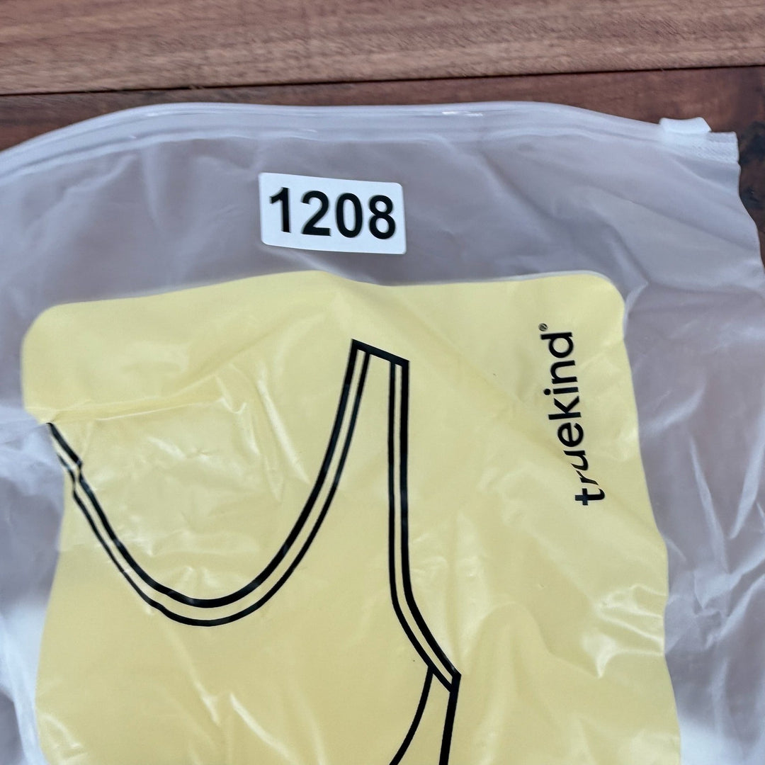 Truekind Cool Comfort Cotton Bralette White Size M 95 Cotton