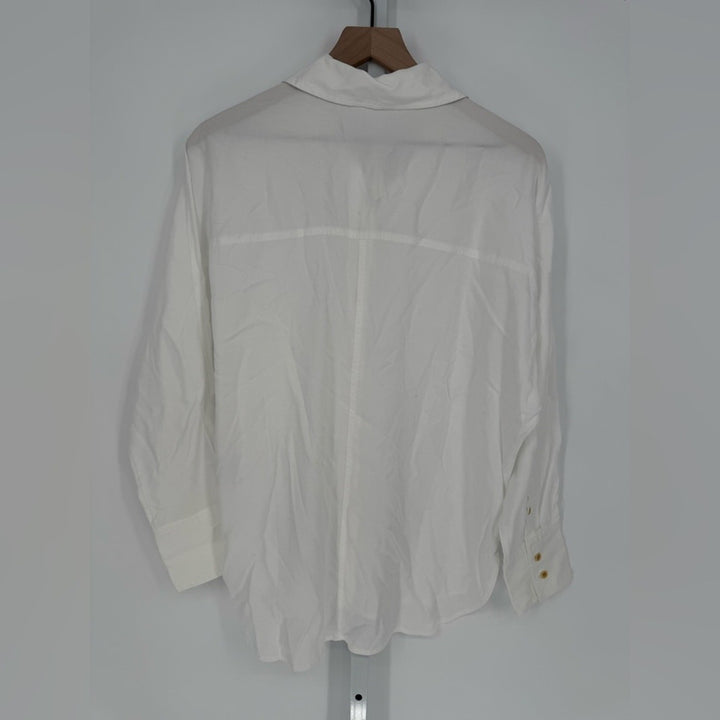 Madewell Relaxed Dolman Button-Up Shirt Size M