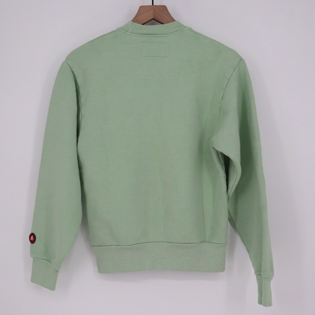 American Giant Unisex Crewneck Sweatshirt Basic Pullover XS Made in USA