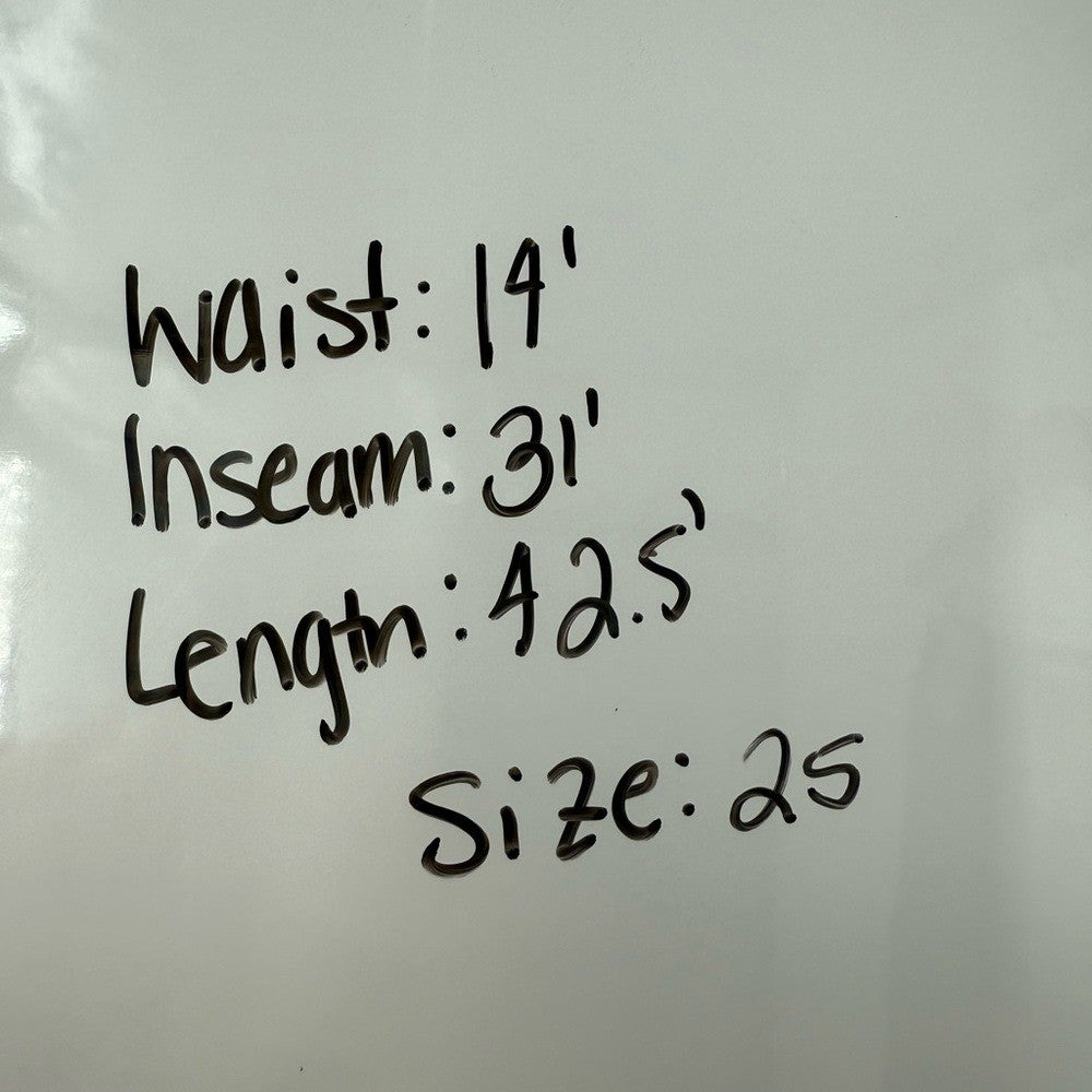 Madewell Women's Low-Slung Baggy Utility Pants Size 25