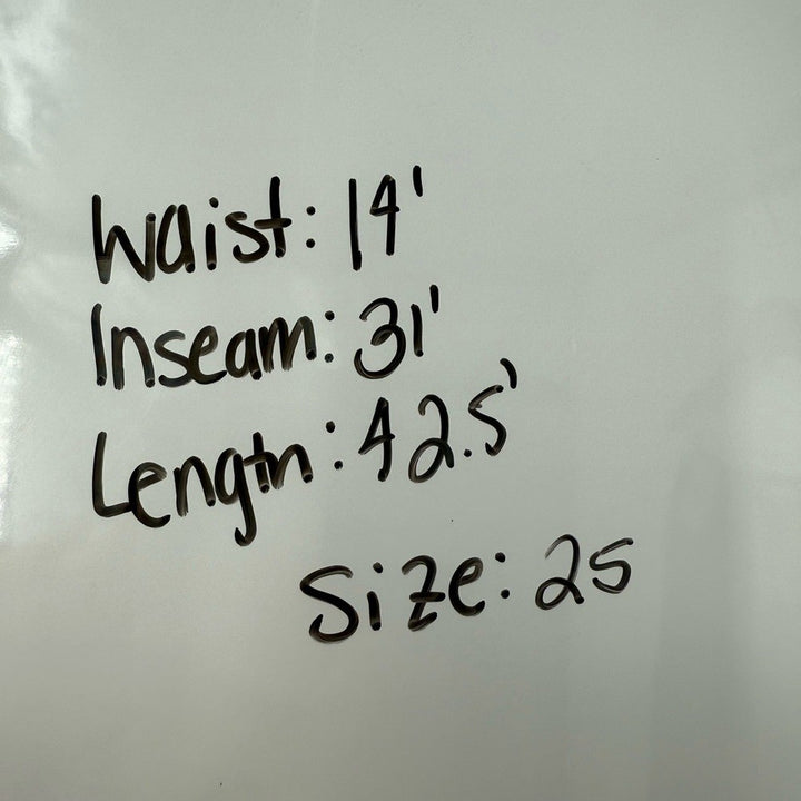 Madewell Women's Low-Slung Baggy Utility Pants Size 25