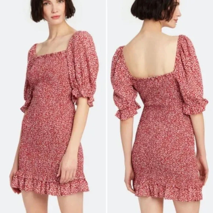 Auguste Marlower Shirred Mini Dress Size 2