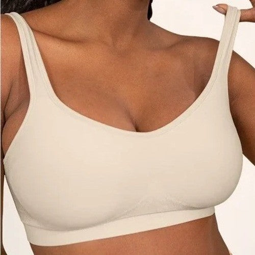 Truekind Daily Comfort Wirefree Shaper Bra Beige XL RN 156403