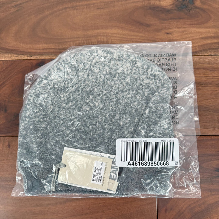 Barefoot Dreams CozyChic Lite Confetti Beanie Hat Women OS Green Fog Gray