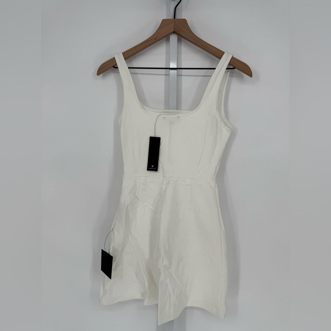Lulus Always Admired White Sleeveless Mini Dress Size XS