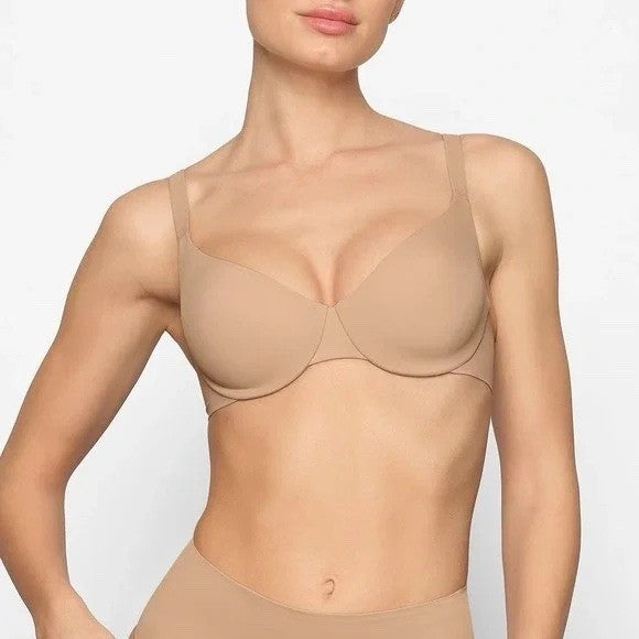 SKIMS Smoothing Intimates Full Coverage Lightly Lined Bra Clay 40DDDD