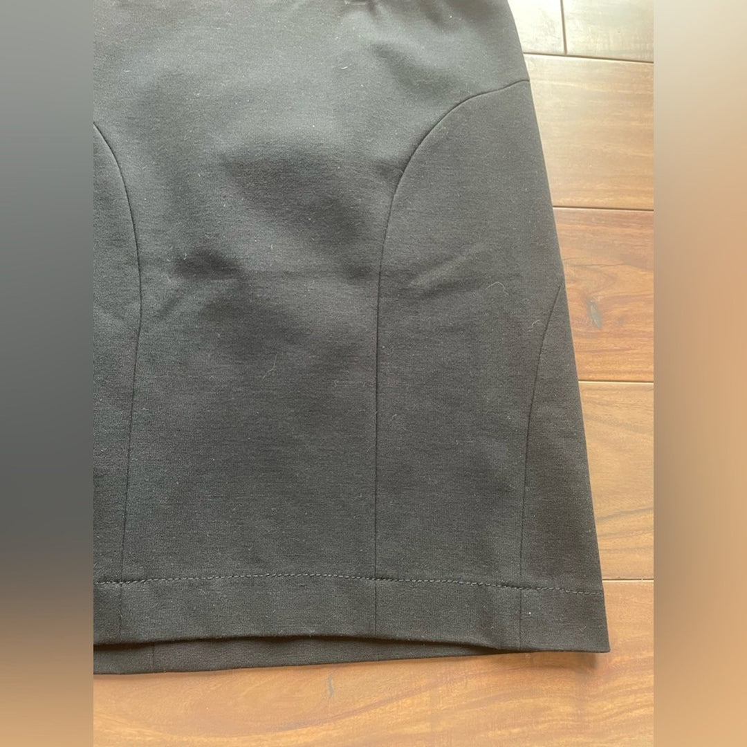 Theory Livia Navy Trim Mini Skirt Size 6